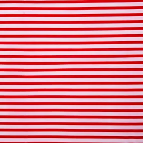 Bathing Suit Print - Stripes - Red