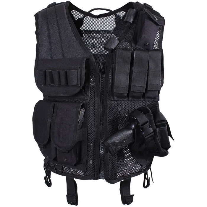 Black - Quick Draw Tactical Vest