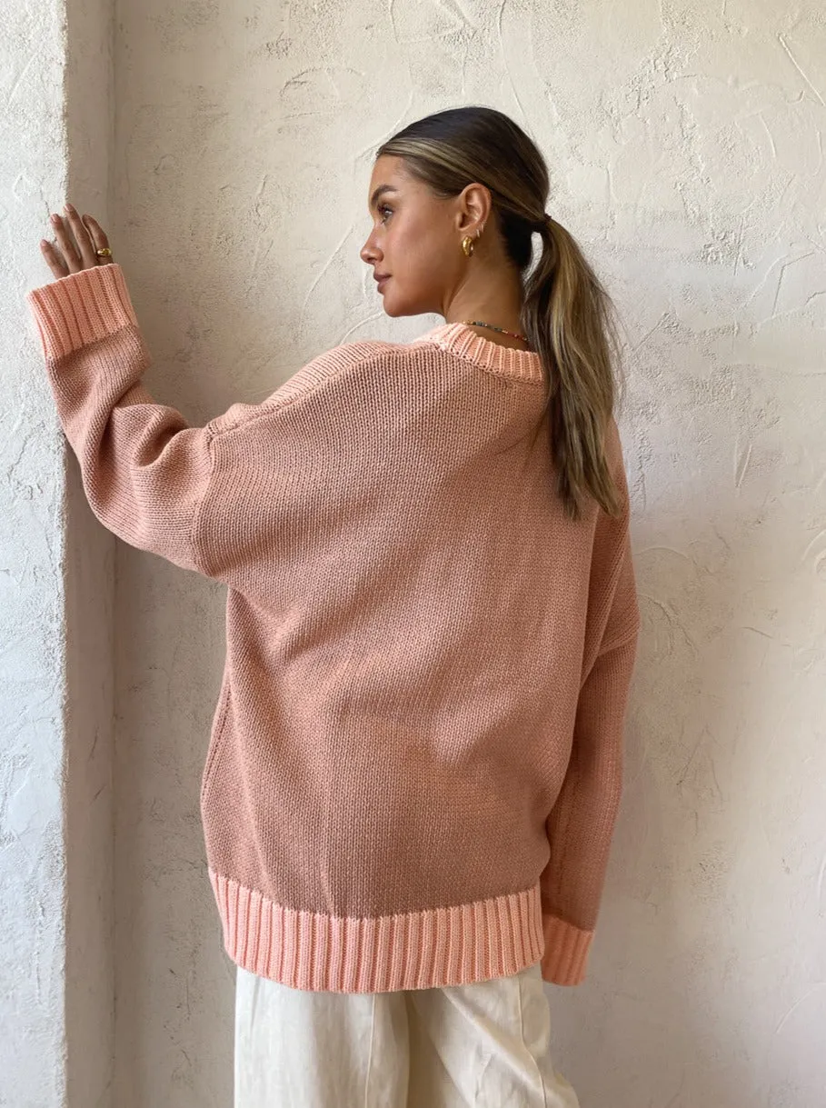 Blanca Chambord Knit in Pink