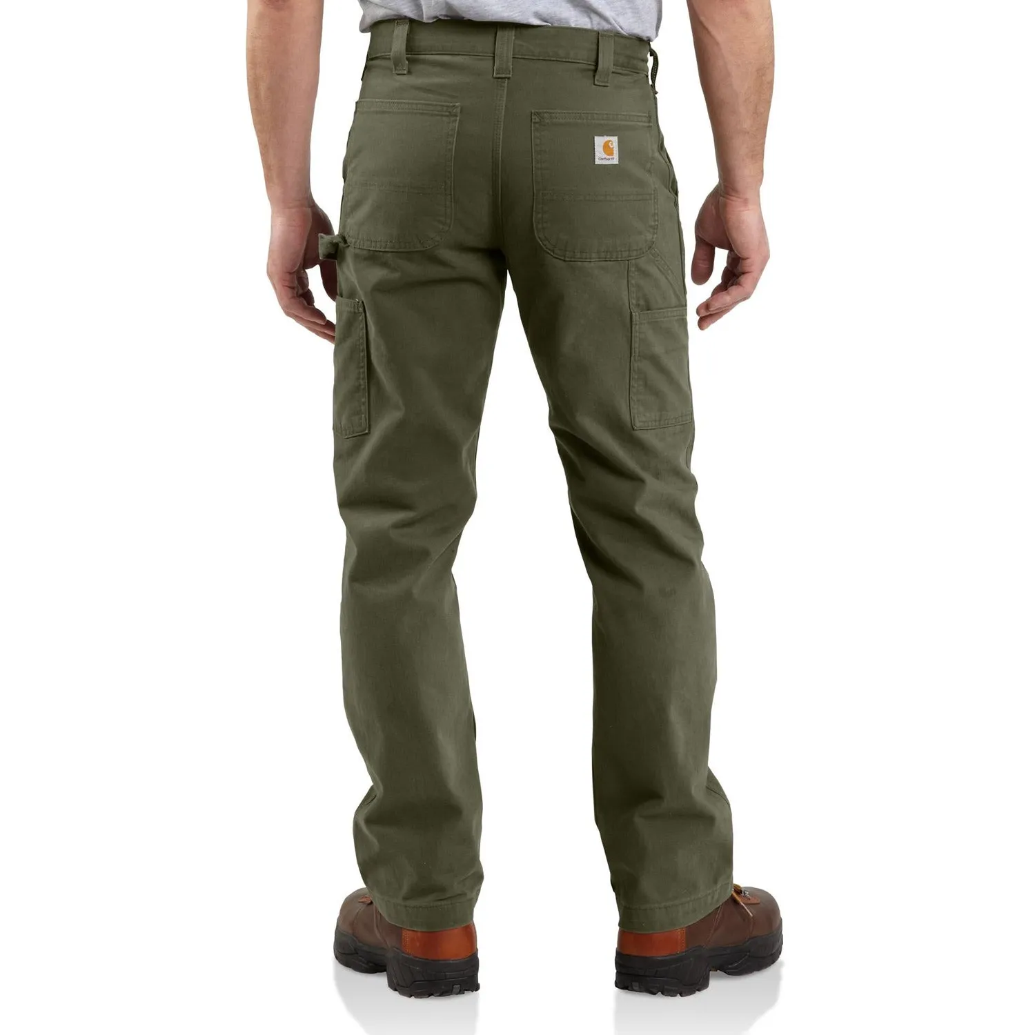 Carhartt Men's Washed Twill Dungaree_Army Green