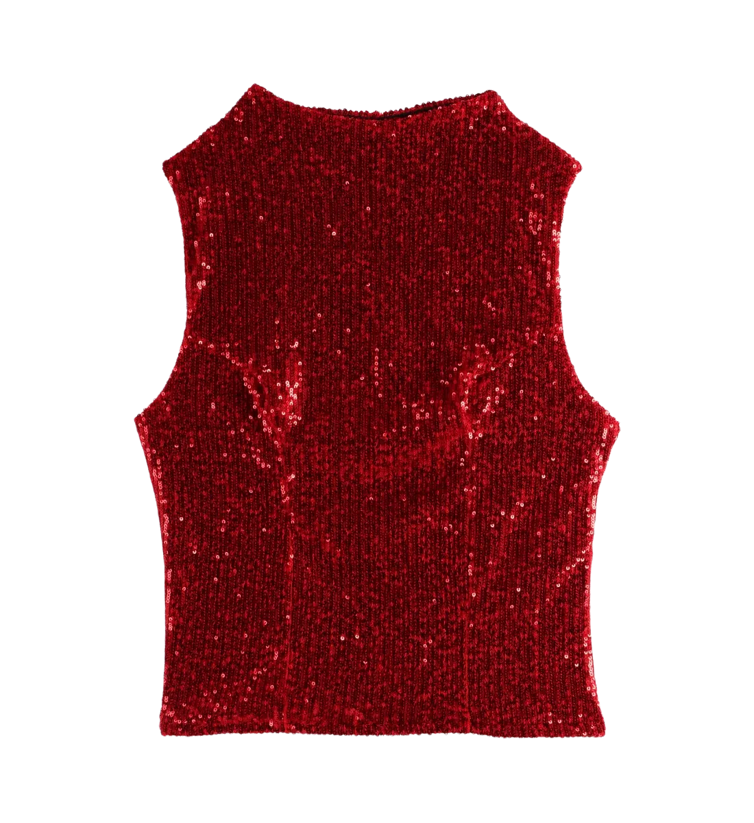 Carla Shimmer Red Tops