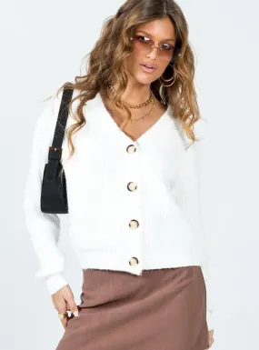 Carlo Cardigan White