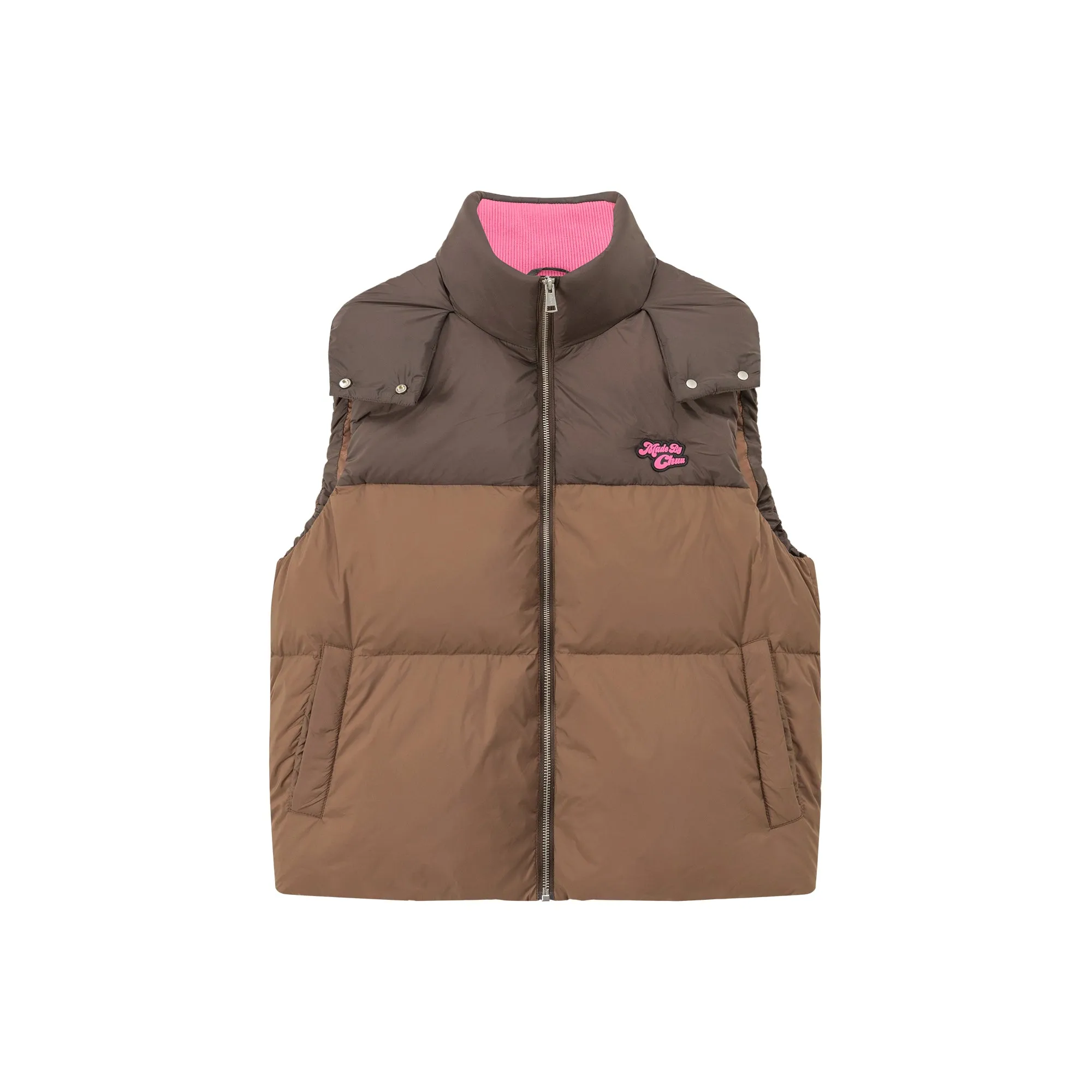 Color Matching Padded Vest