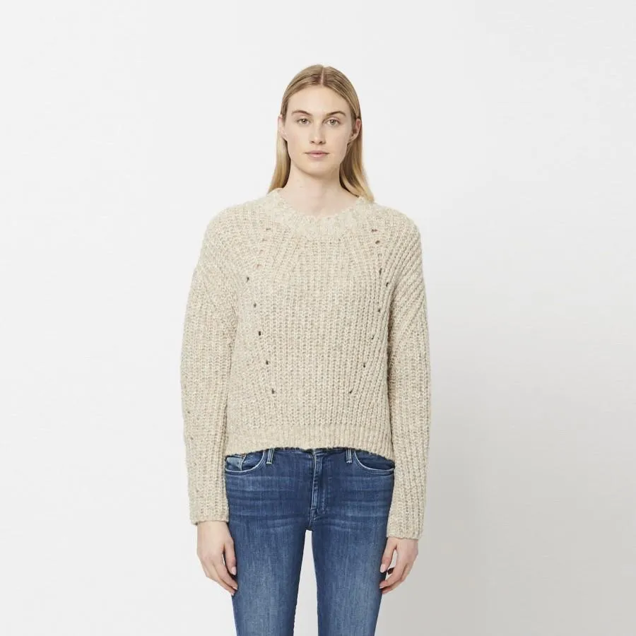 Constance Knit Sweater (Oatmeal)