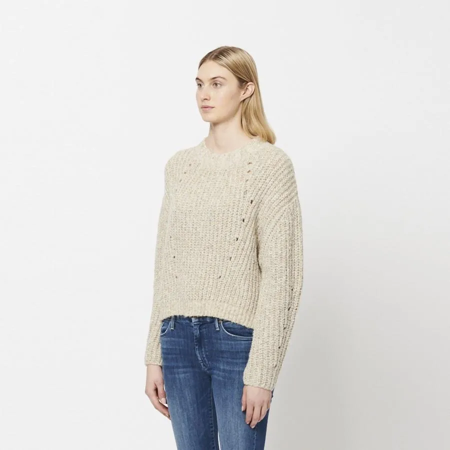 Constance Knit Sweater (Oatmeal)