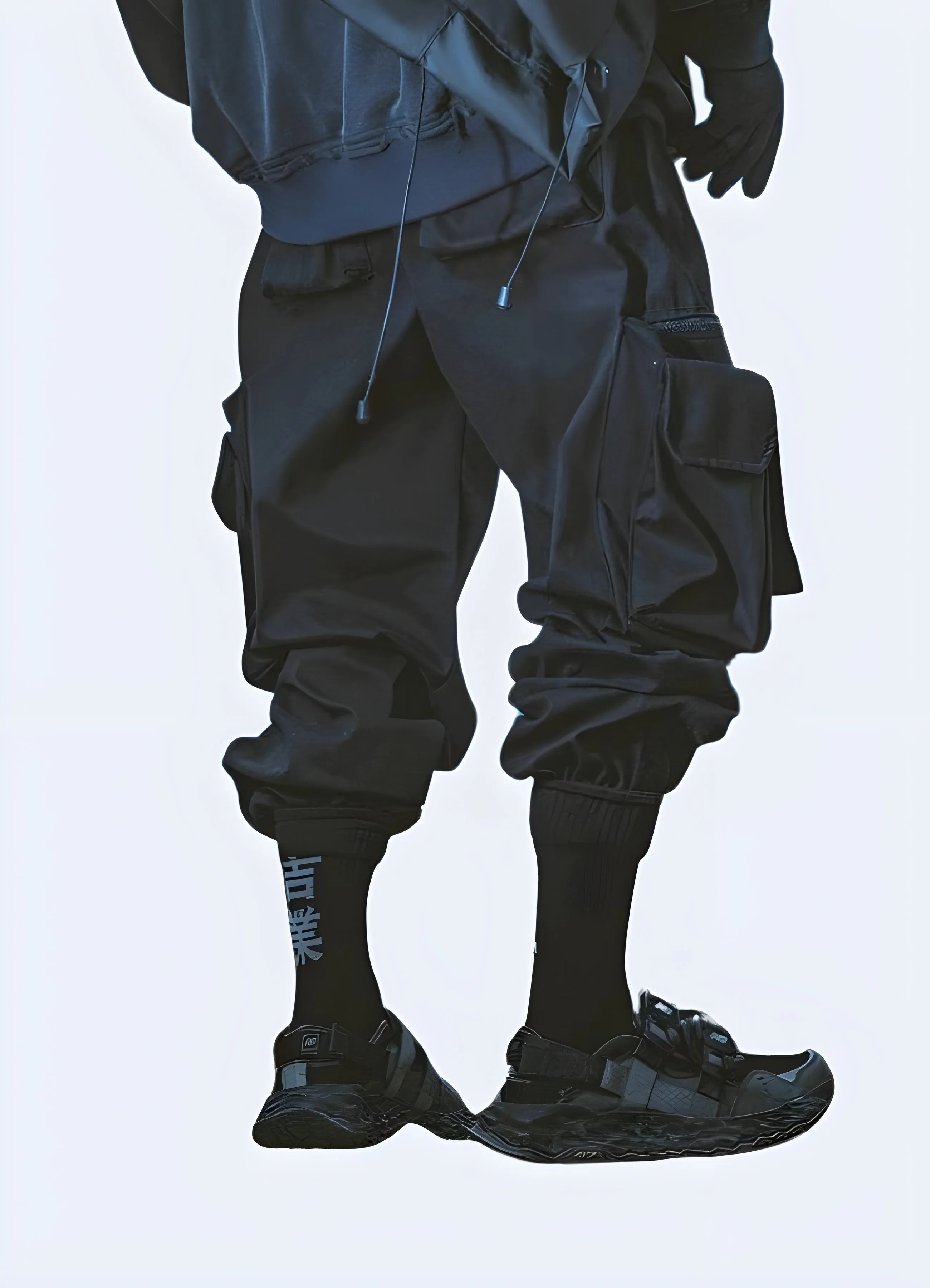 Dark Grey Cargo Pants