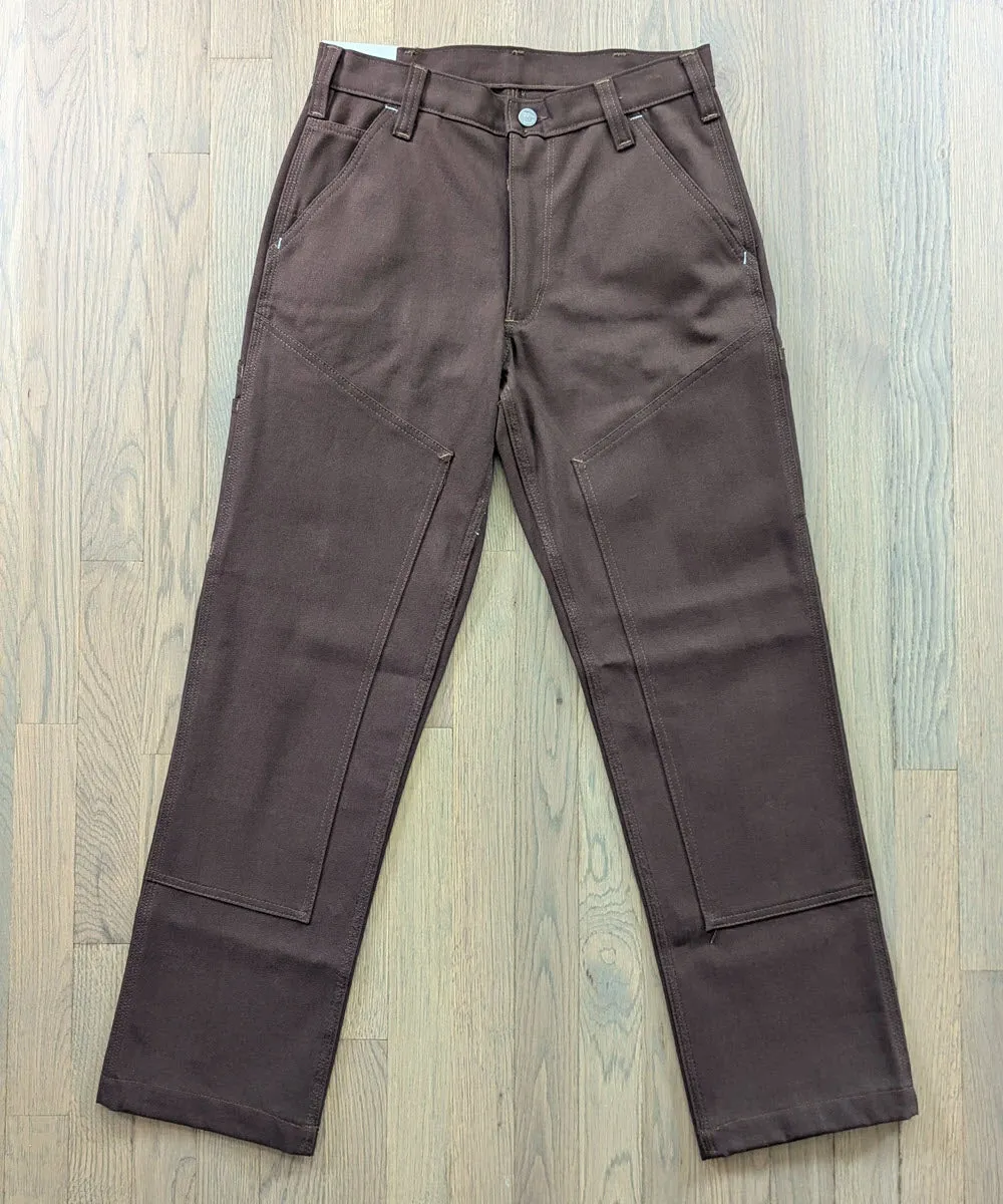 Dave's New York Foundation Pant (Double Front) - Dark Brown