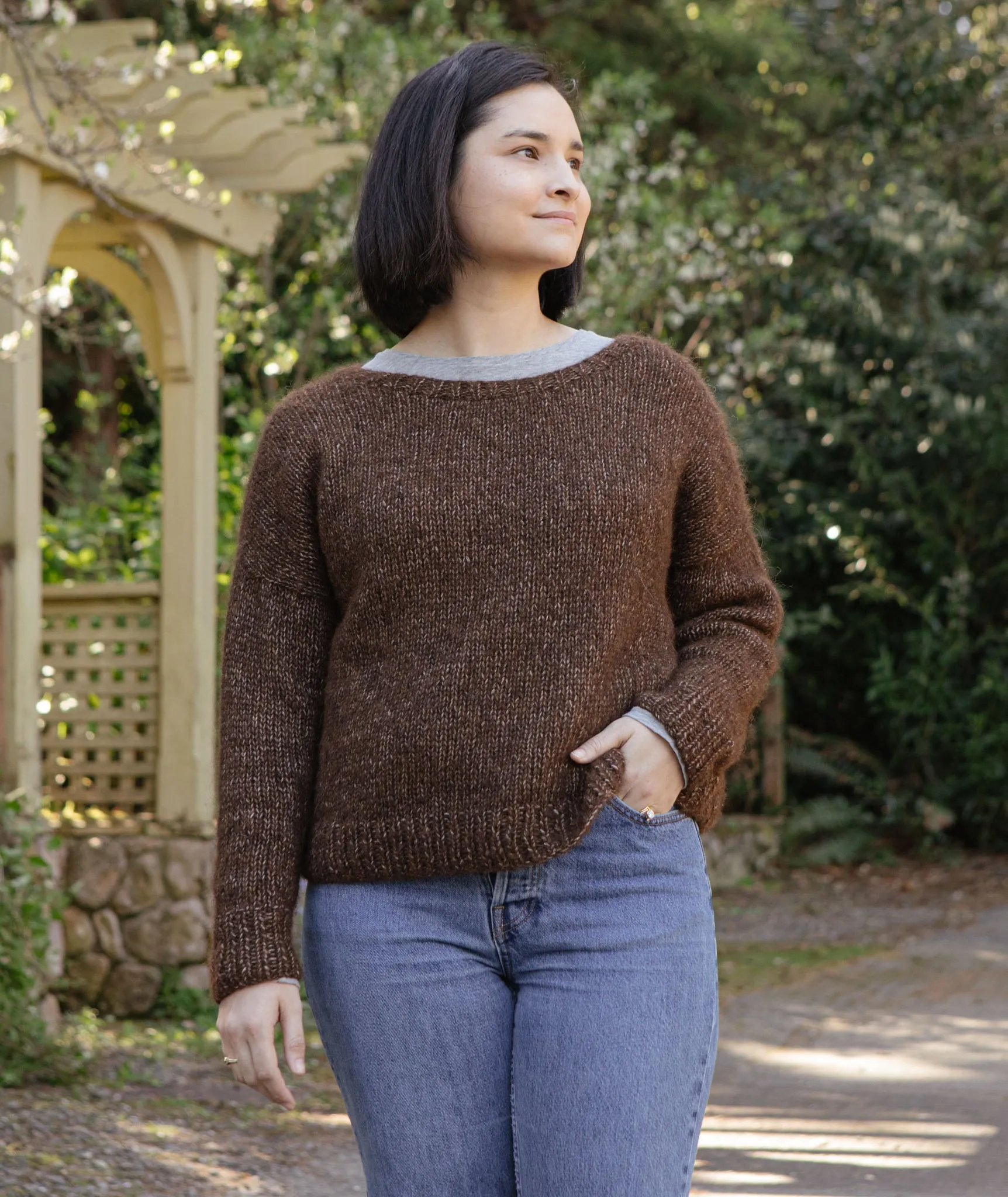 Easy Relaxed Pullover Using Isager Soft