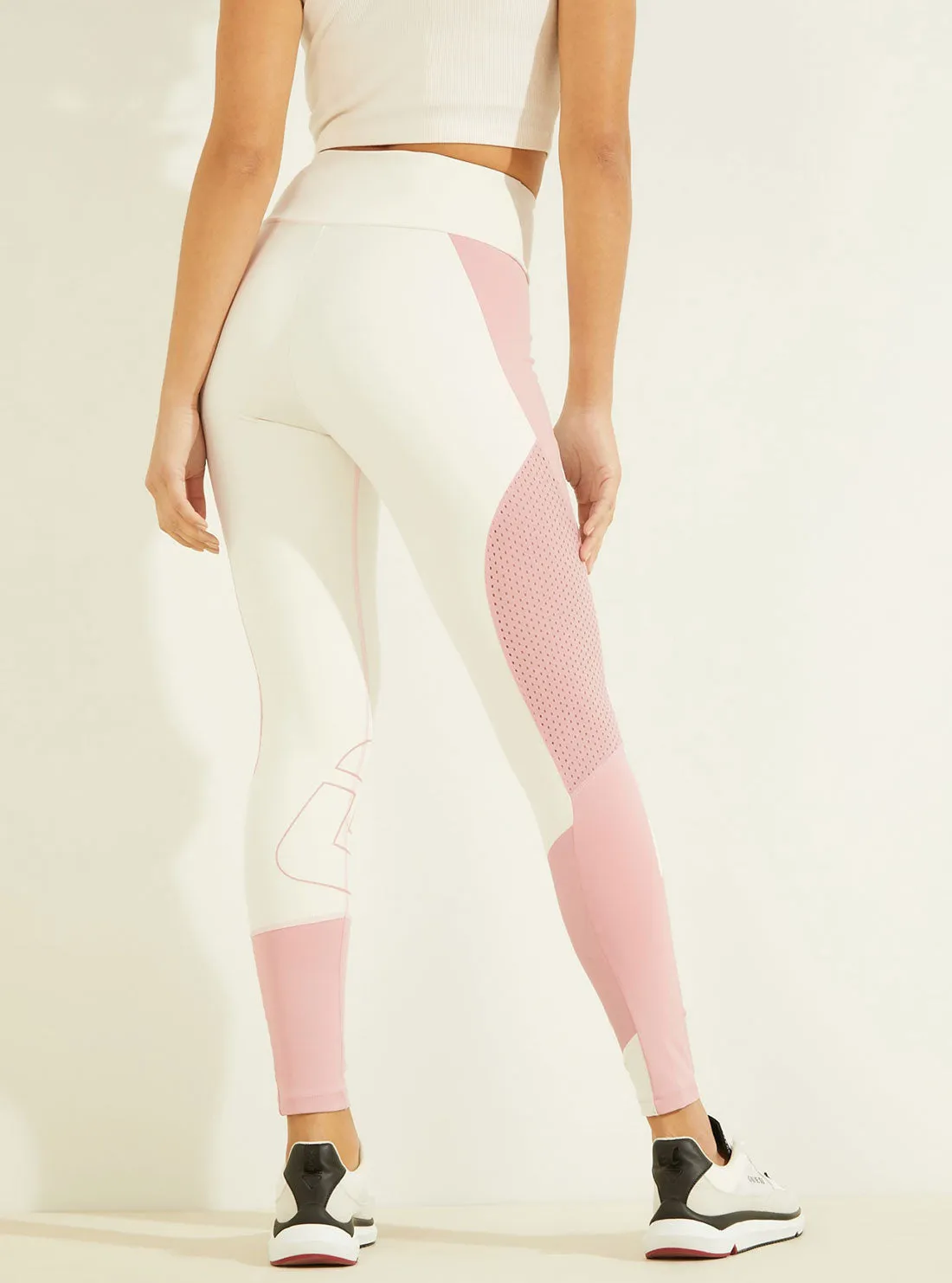 Eco White Catherine Active Leggings