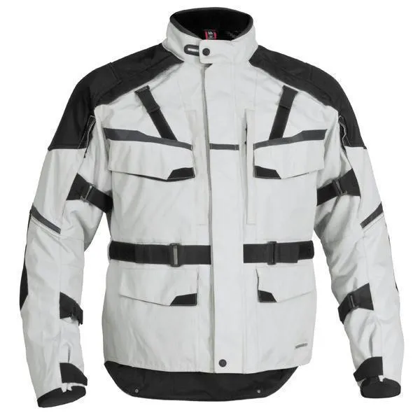 Firstgear 'Jaunt T2' Silver/Black Textile Jacket