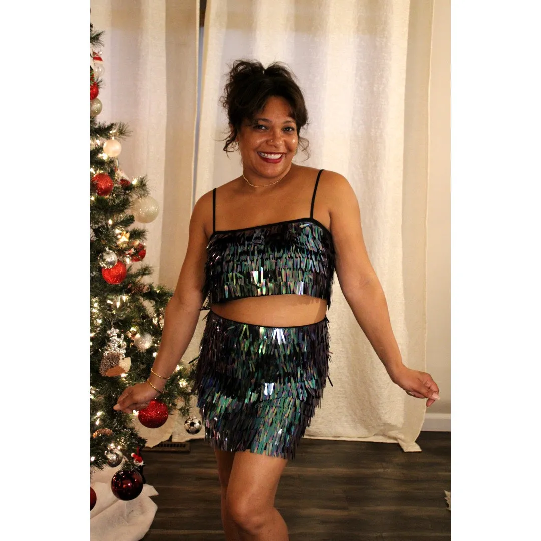 Holiday Shimmer Top