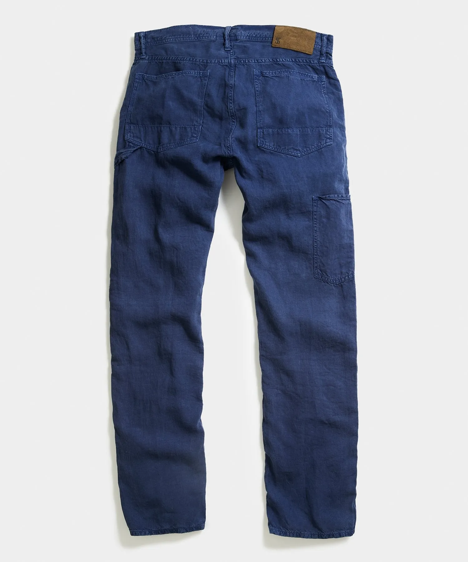 Italian Linen Carpenter Pant in Bluegrass