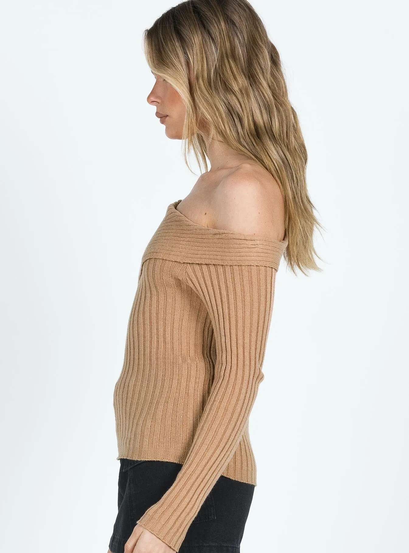 Jaybell Cold Sweater Jumper Caramel