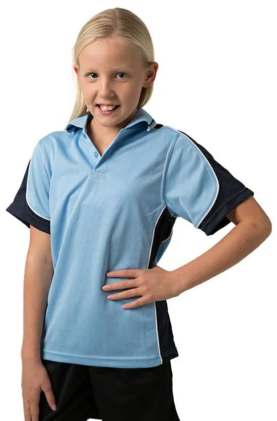 Kids Cooldry Micromesh Polo Shirts BSP16K