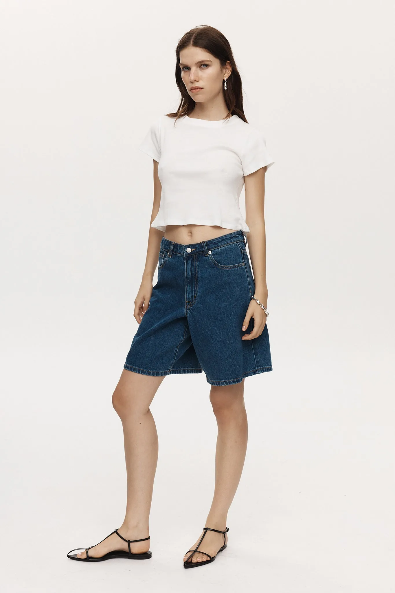 Marle Relaxed Jean Short - Heritage Blue