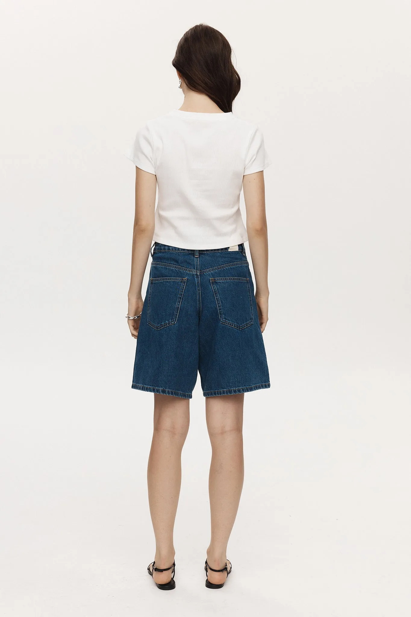 Marle Relaxed Jean Short - Heritage Blue