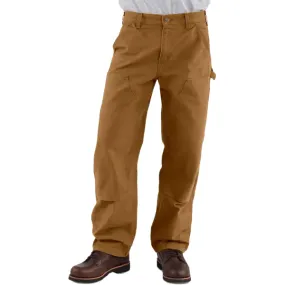 Men's Washed Duck Double-Front Utility Work Pant - Loose Fit