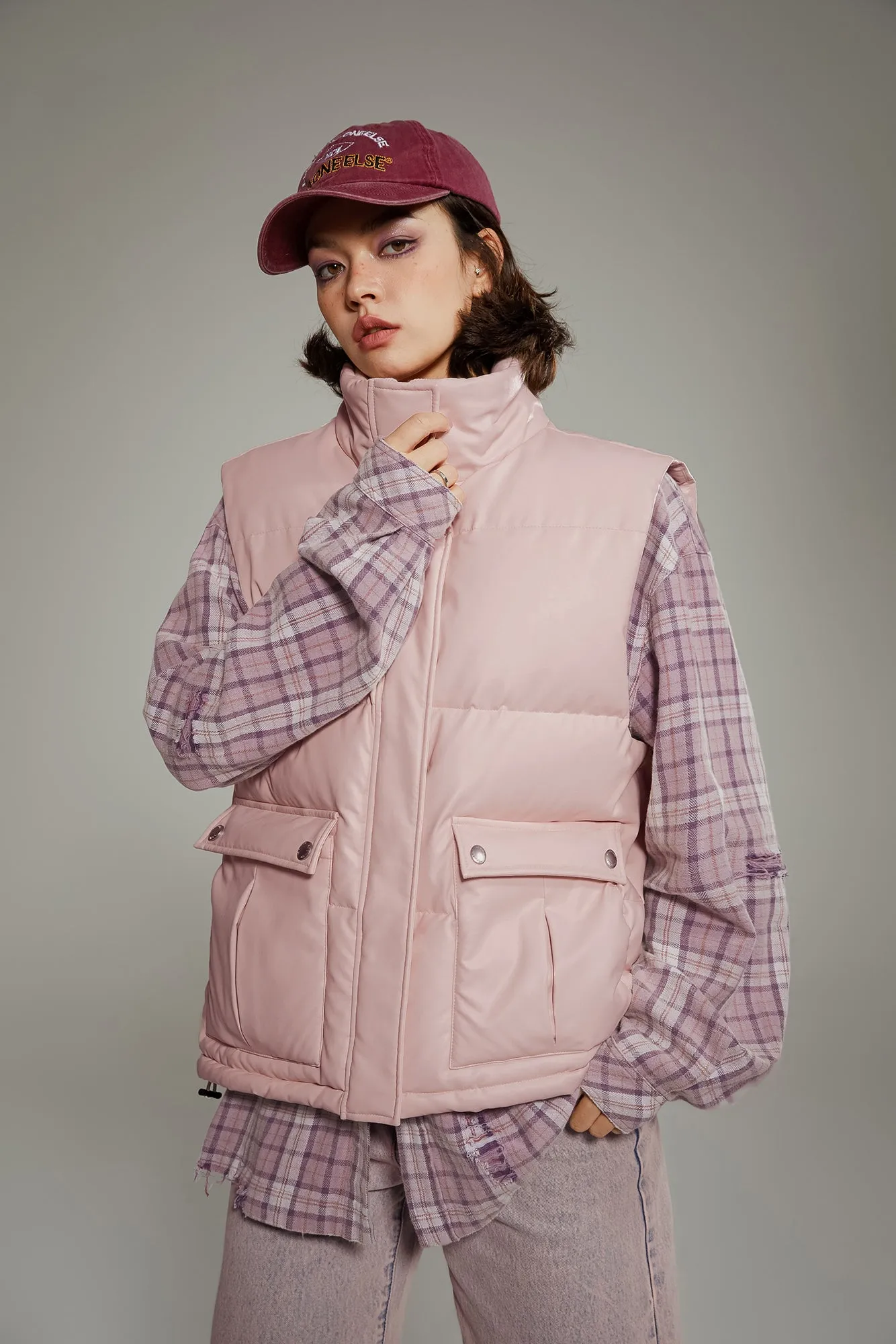 Oversized Padded Vest