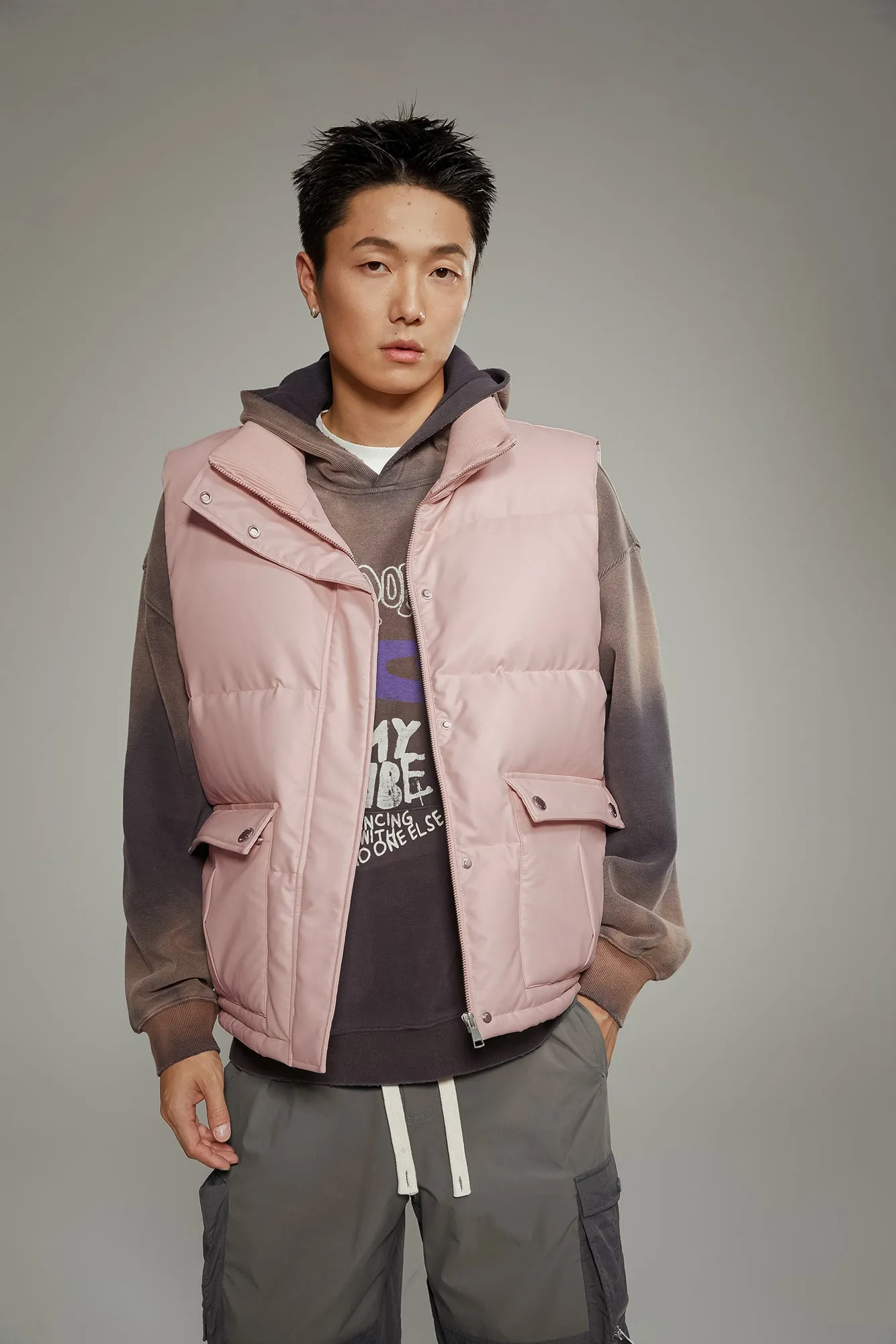 Oversized Padded Vest