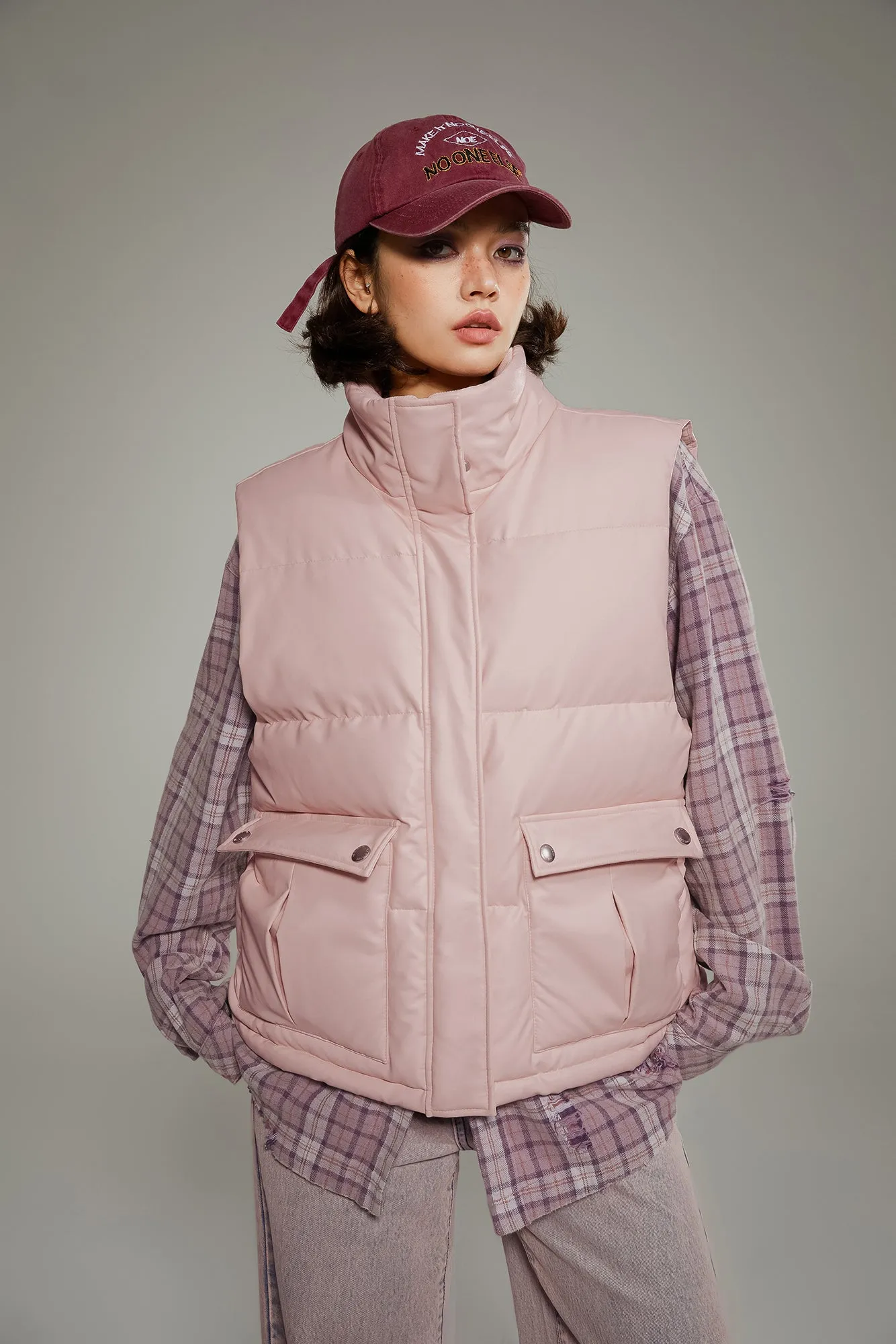 Oversized Padded Vest