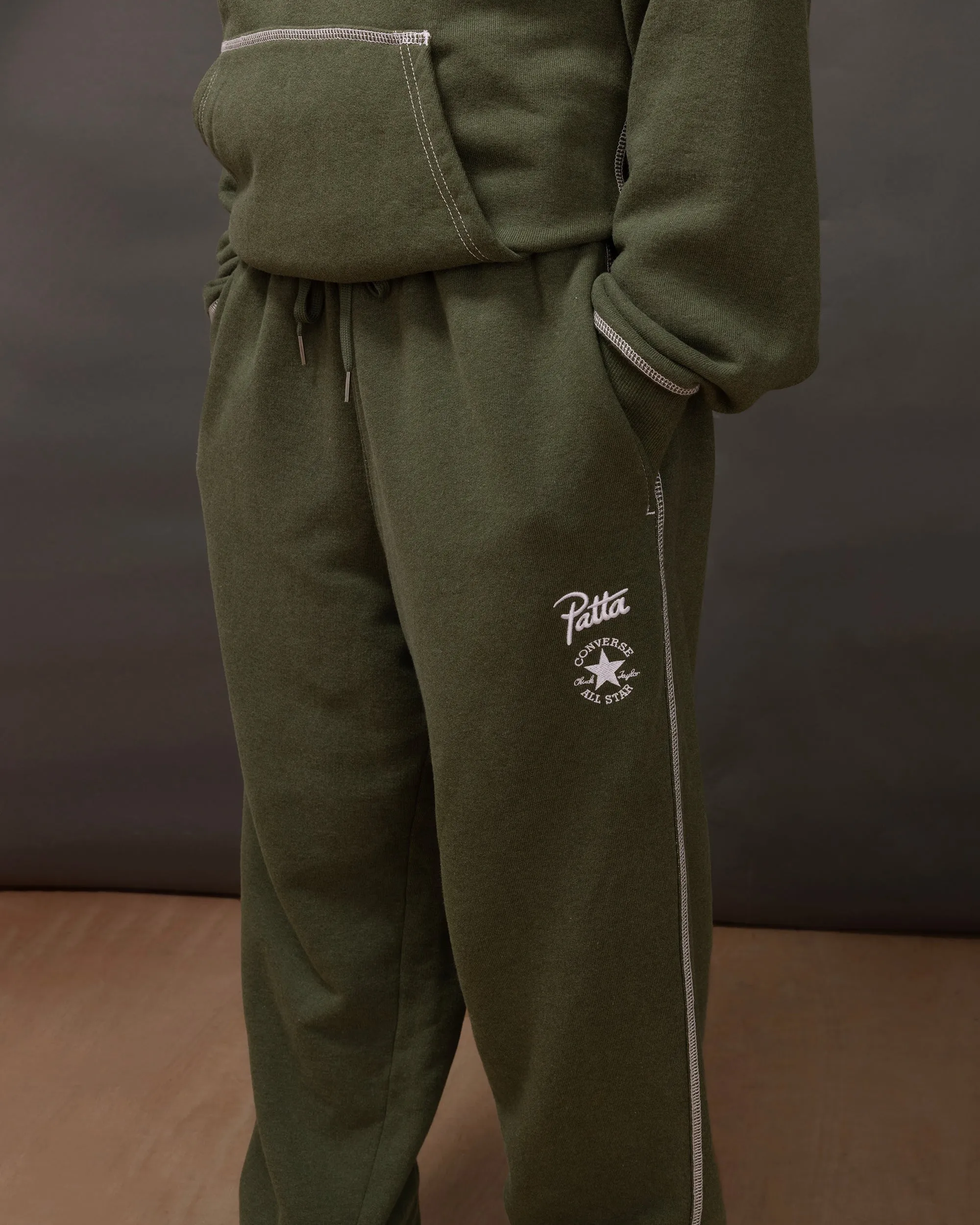 Patta x Converse Rain or Shine Pant (Utility Green Heather)