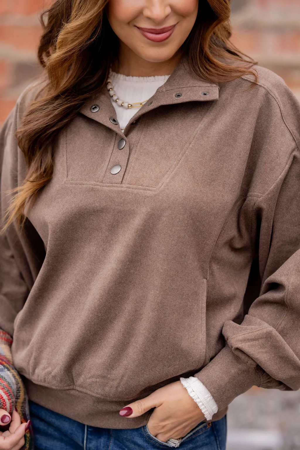 Relaxed Sleeve Pullover