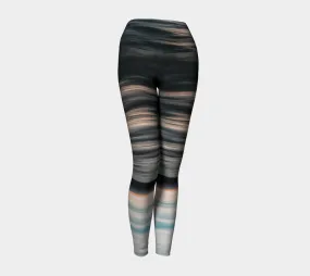 Reverse Sea Ripples  Fashion   Yoga Leggings