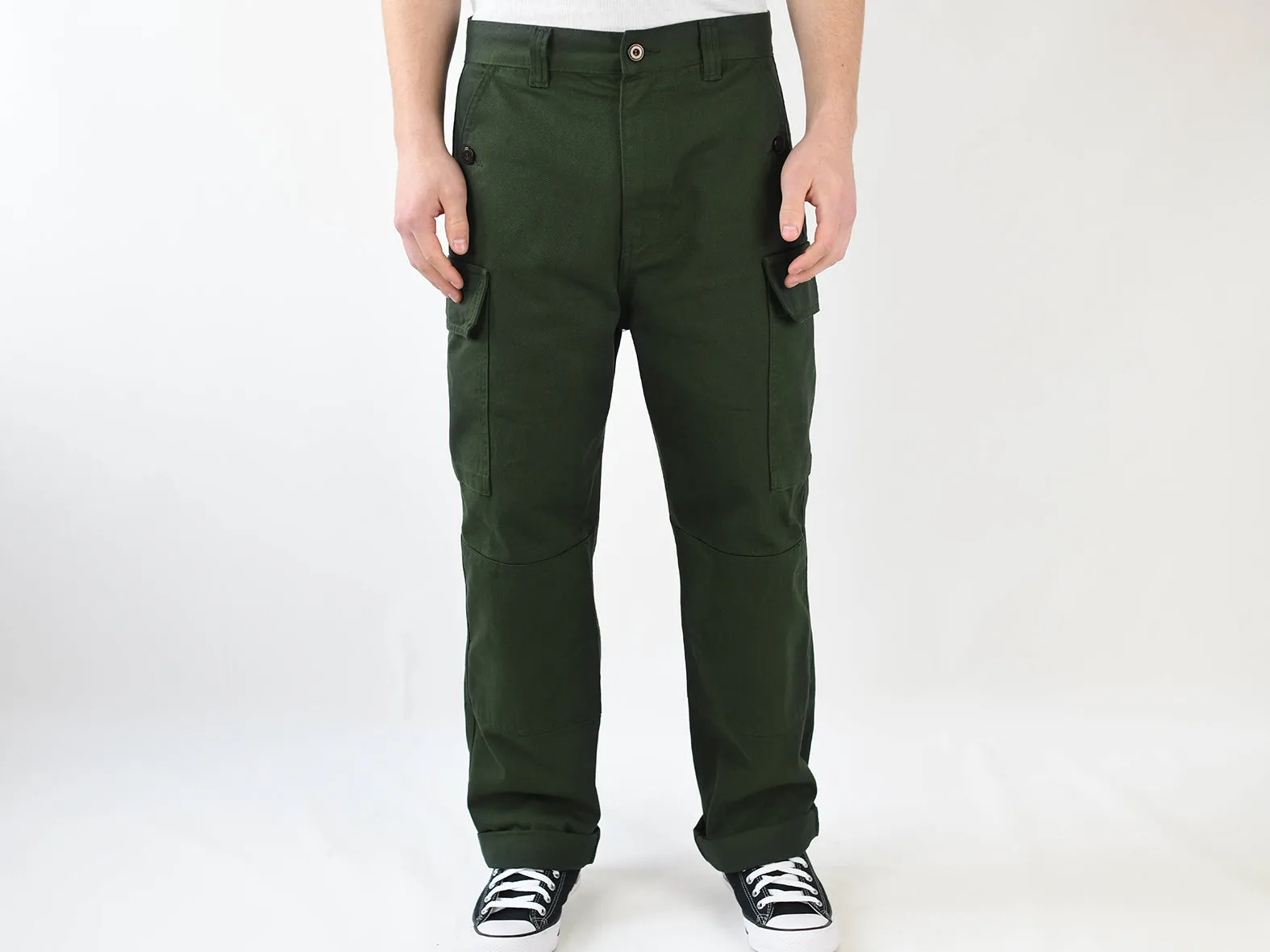 RÉSERVE PANT. RELAXED. ARMY GREEN