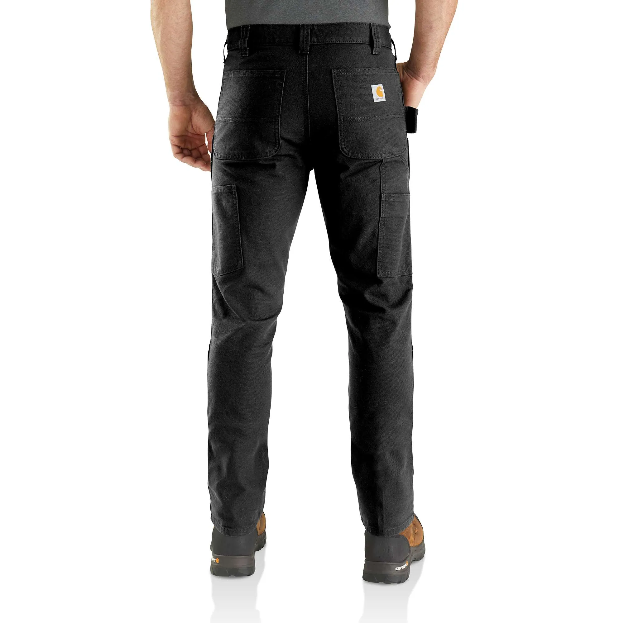 Rugged Flex® Straight Fit Duck Double-Front Tapered Utility Work Pant