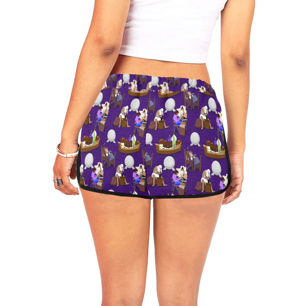 Spaceship Earth Women's Relaxed Shorts