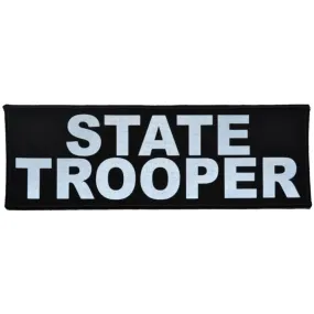 State Trooper Reflective - 3x9 Patch