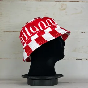 Stoke City 2004/2005 Upcycled Home Shirt Bucket Hat