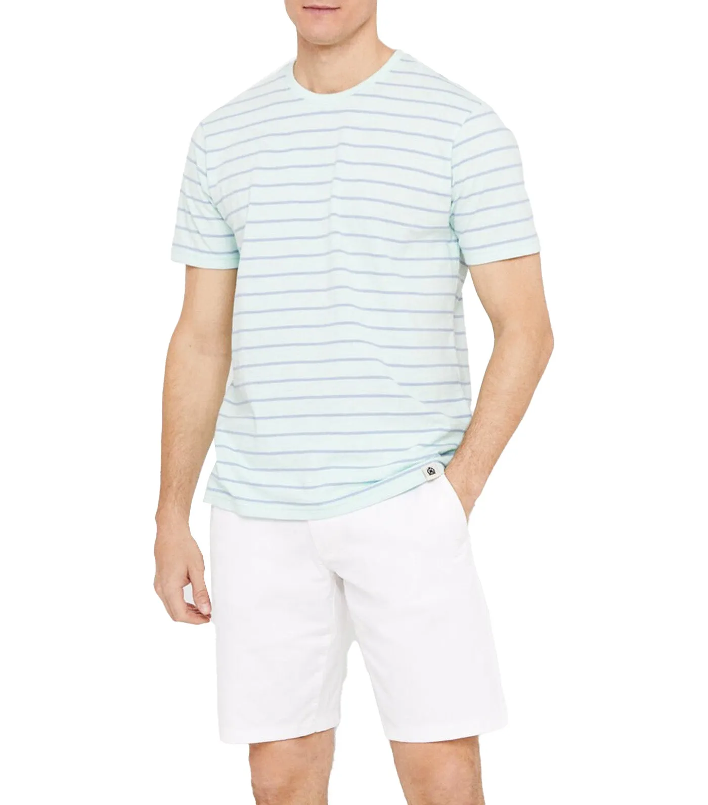 Striped T-Shirt Green