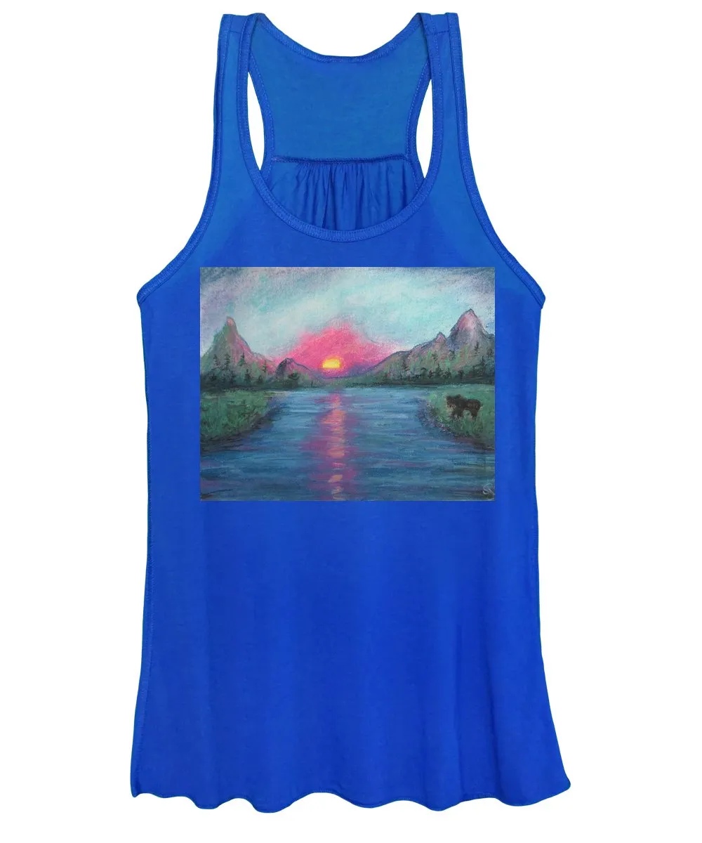 Sunny Bear Side ~ Women's Tank Top