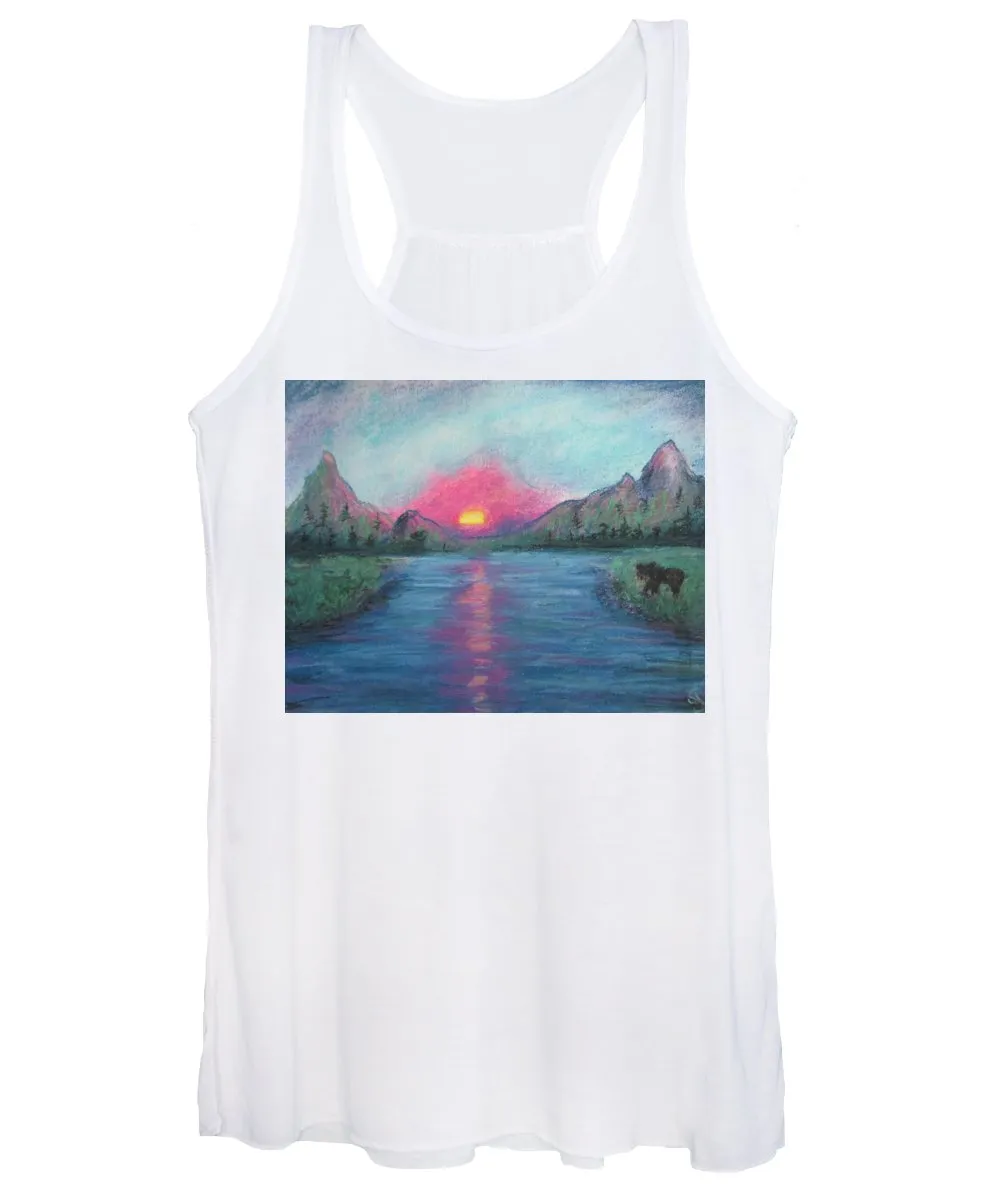 Sunny Bear Side ~ Women's Tank Top