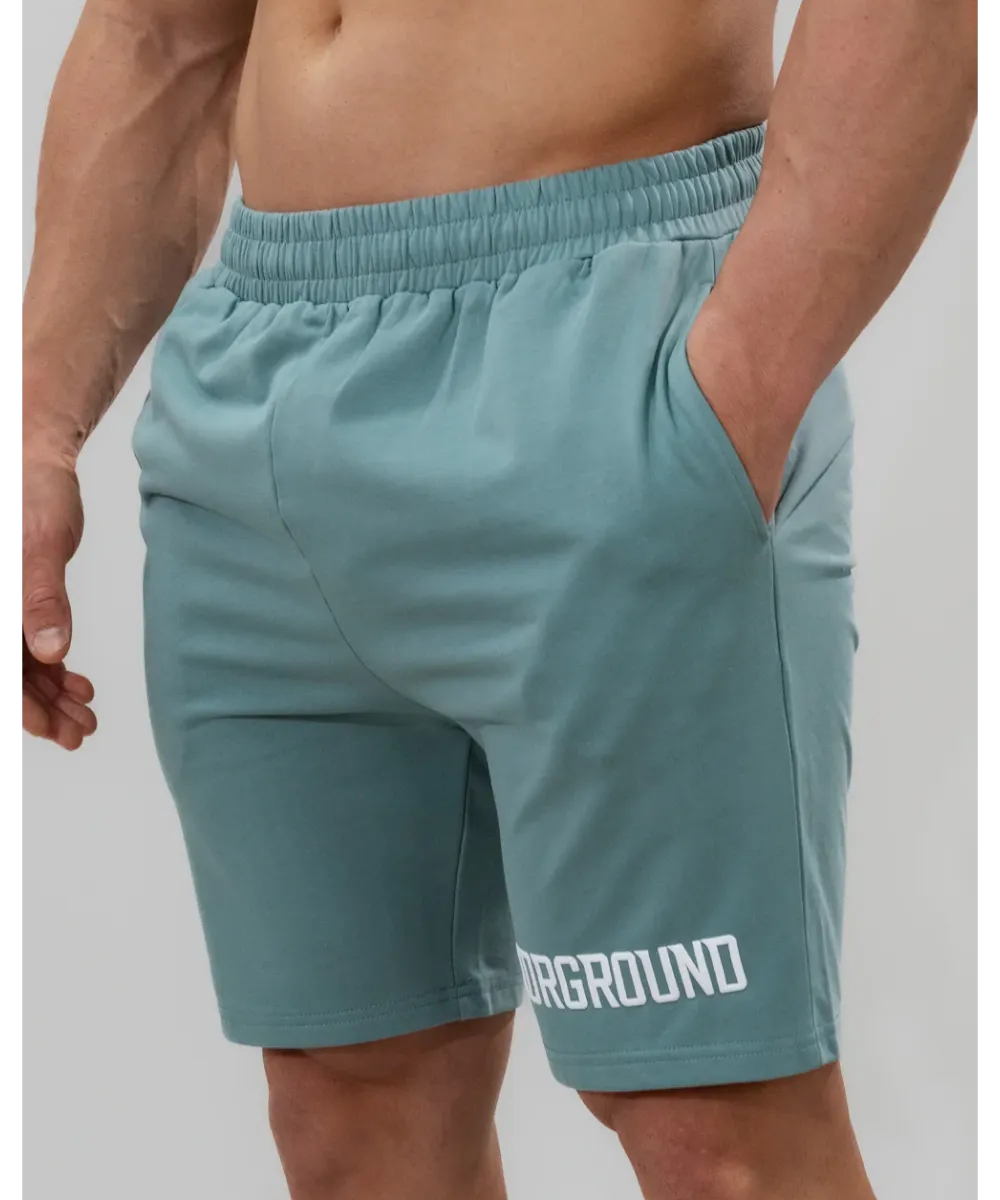 UNDRGROUND Relaxed Fit Shorts (Slate Blue)